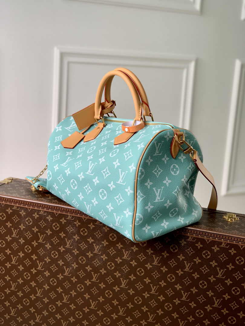 Louis Vuitton Speedy P9 Bandoulière 40 M24417 Light Green