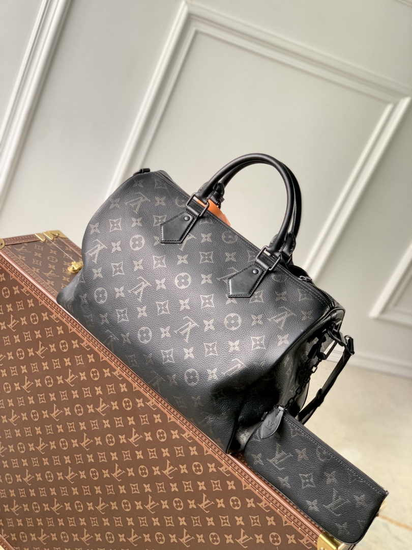 Louis Vuitton Speedy P9 Bandoulière 40 M24422 Monogram Black