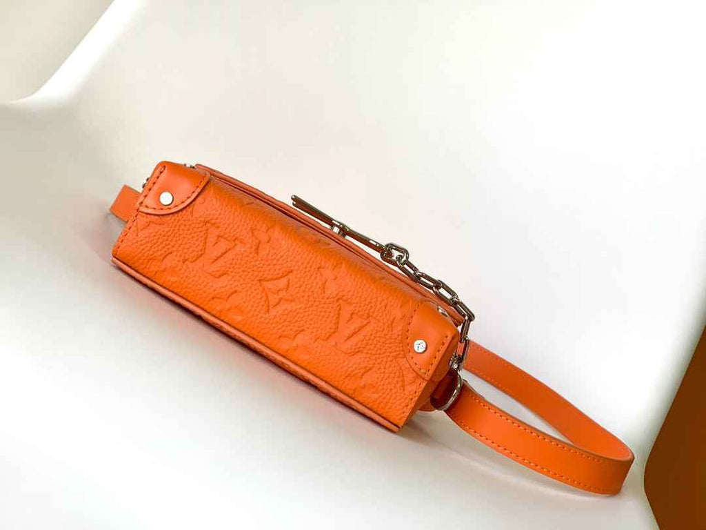 Louis Vuitton Steamer Wearable Wallet M82916 Orange Leather