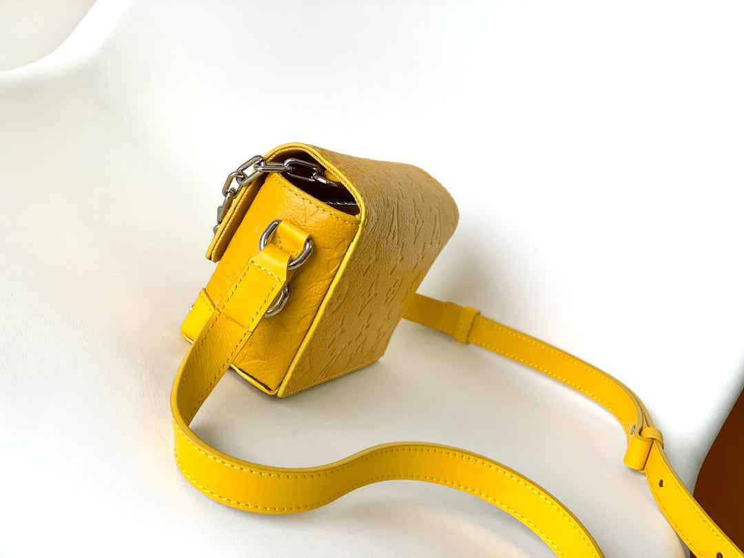 Louis Vuitton Steamer Wearable Wallet M82917 Yellow Leather