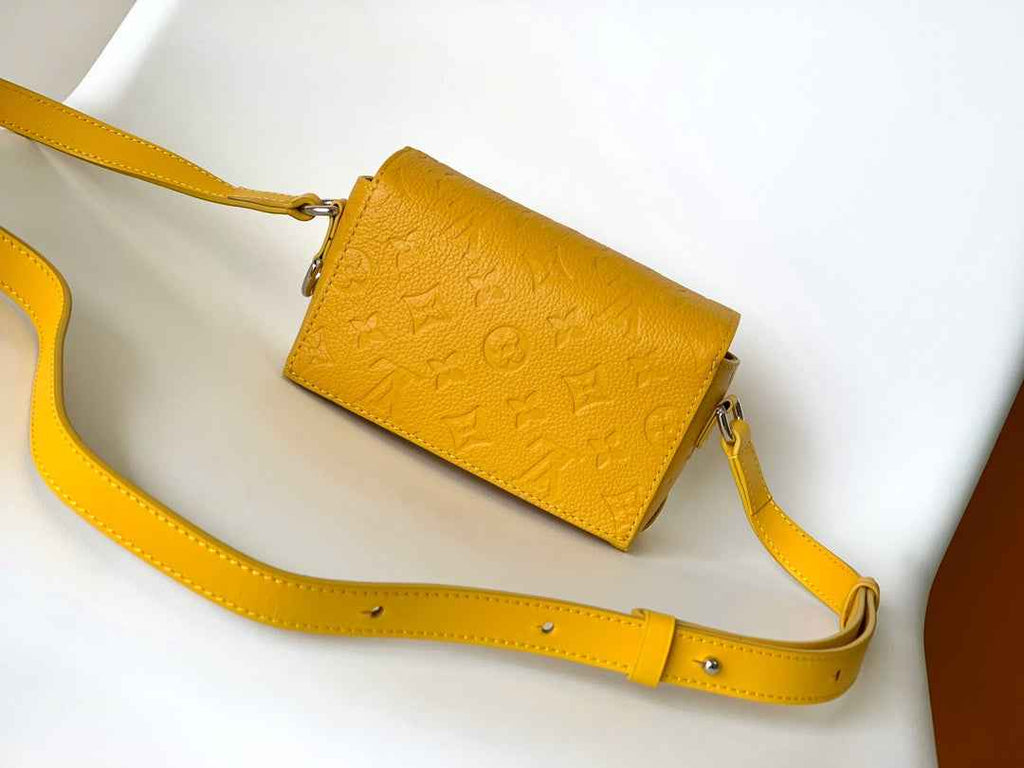 Louis Vuitton Steamer Wearable Wallet M82917 Yellow Leather