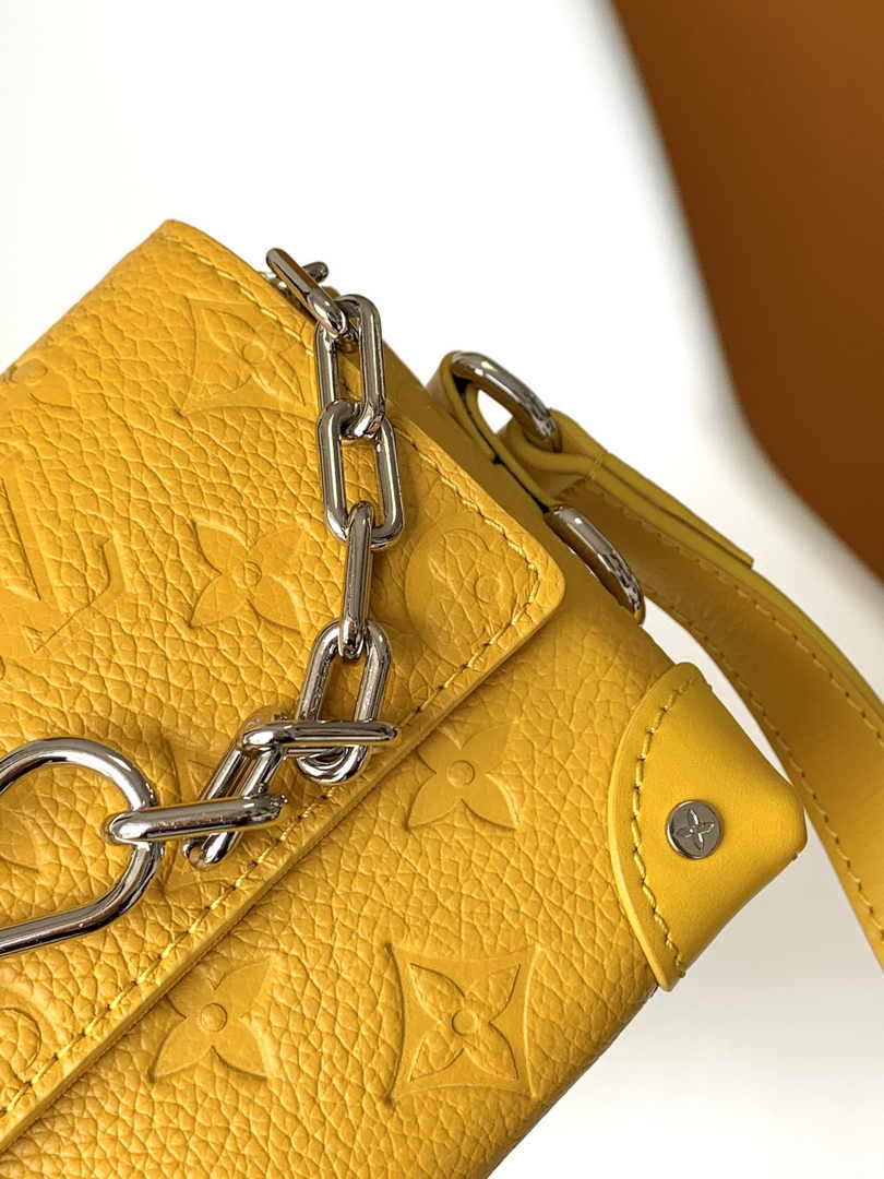 Louis Vuitton Steamer Wearable Wallet M82917 Yellow Leather