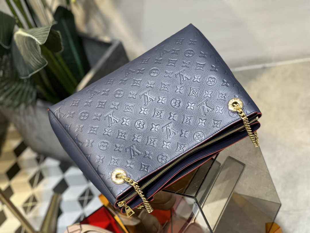 Louis Vuitton Surene Bag M43759 Navy Blue Monogram Empreinte - Default Title - View 3
