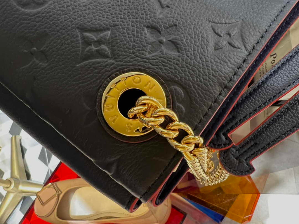 Louis Vuitton Surene Bag M43759 Navy Blue Monogram Empreinte - Default Title - View 8