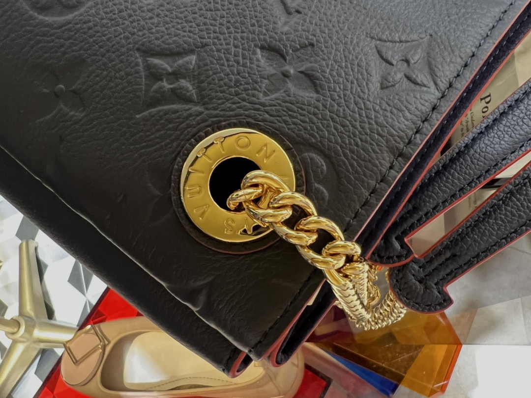 Louis Vuitton Surene Bag M43759 Navy Blue Monogram Empreinte - Default Title - View 8