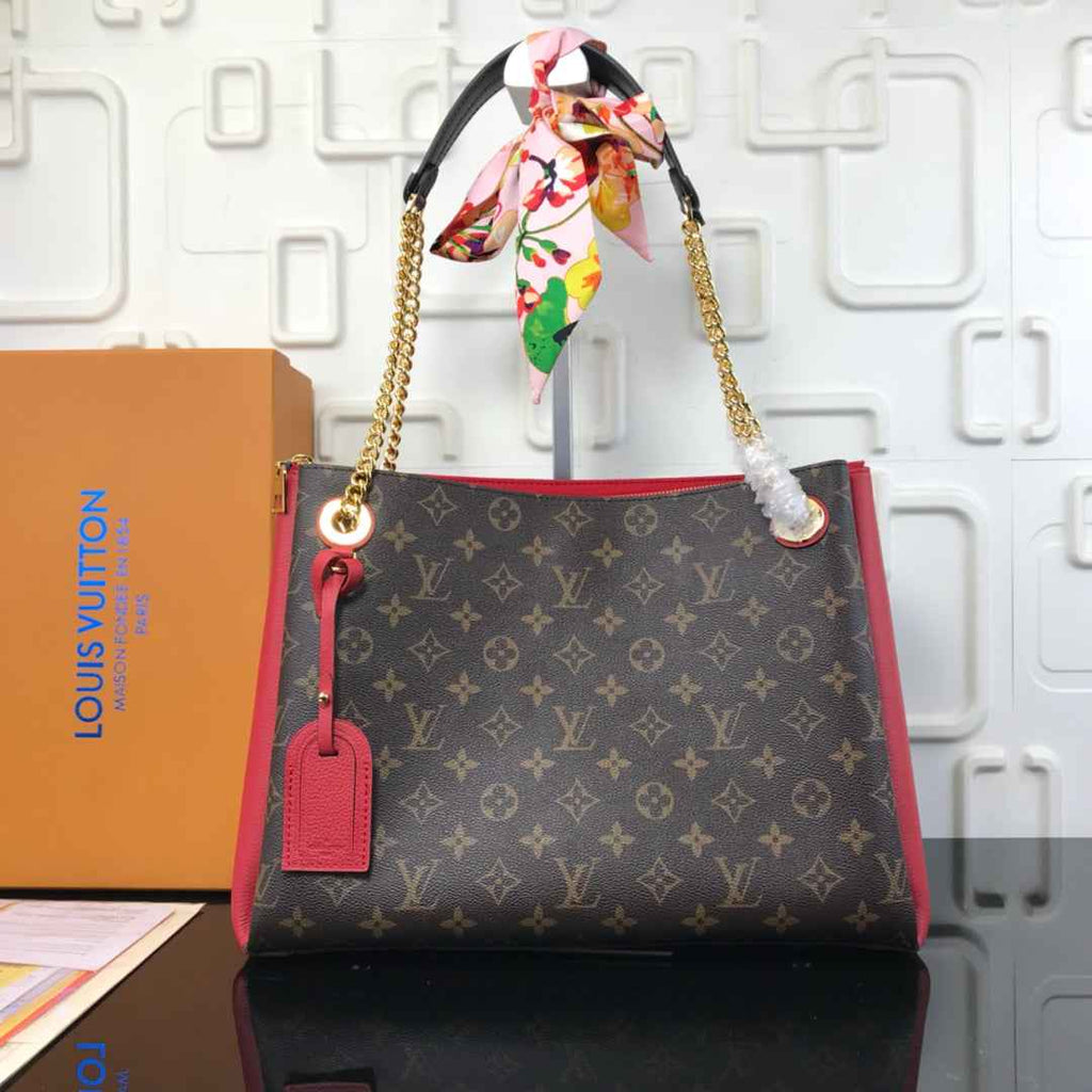 Louis Vuitton Surene Bag M43773 Red Monogram - Default Title - View 1