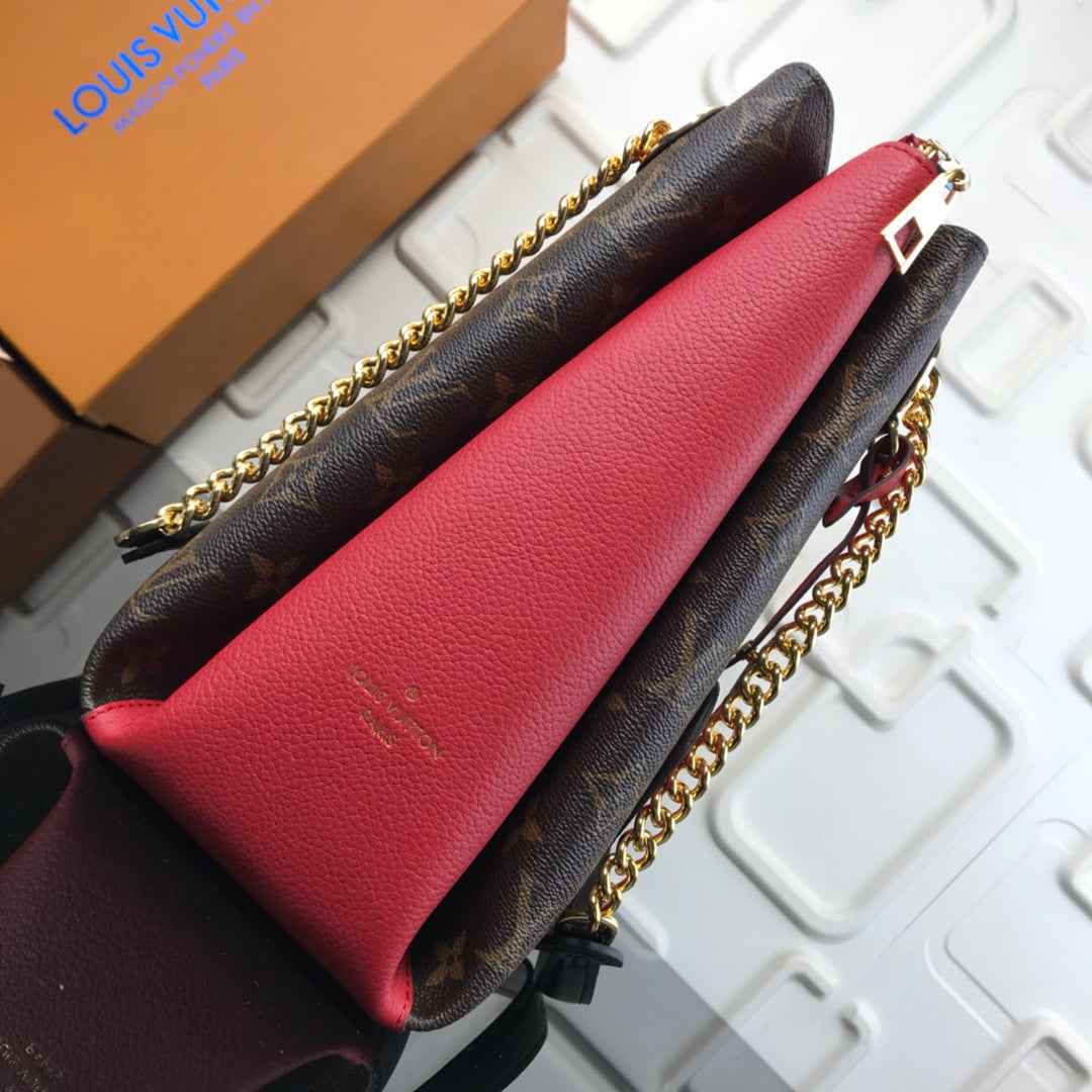 Louis Vuitton Surene Bag M43773 Red Monogram - Default Title - View 3