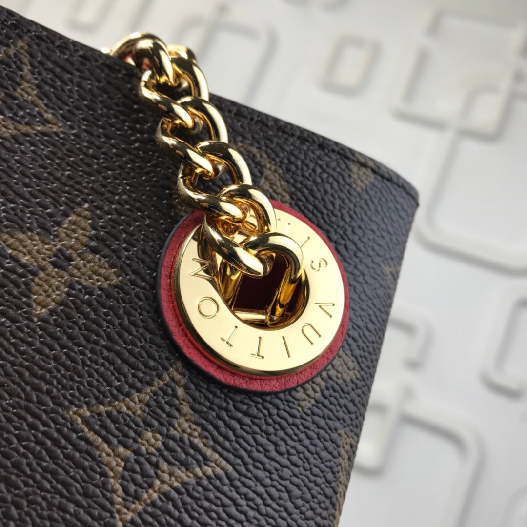 Louis Vuitton Surene Bag M43773 Red Monogram - Default Title - View 6