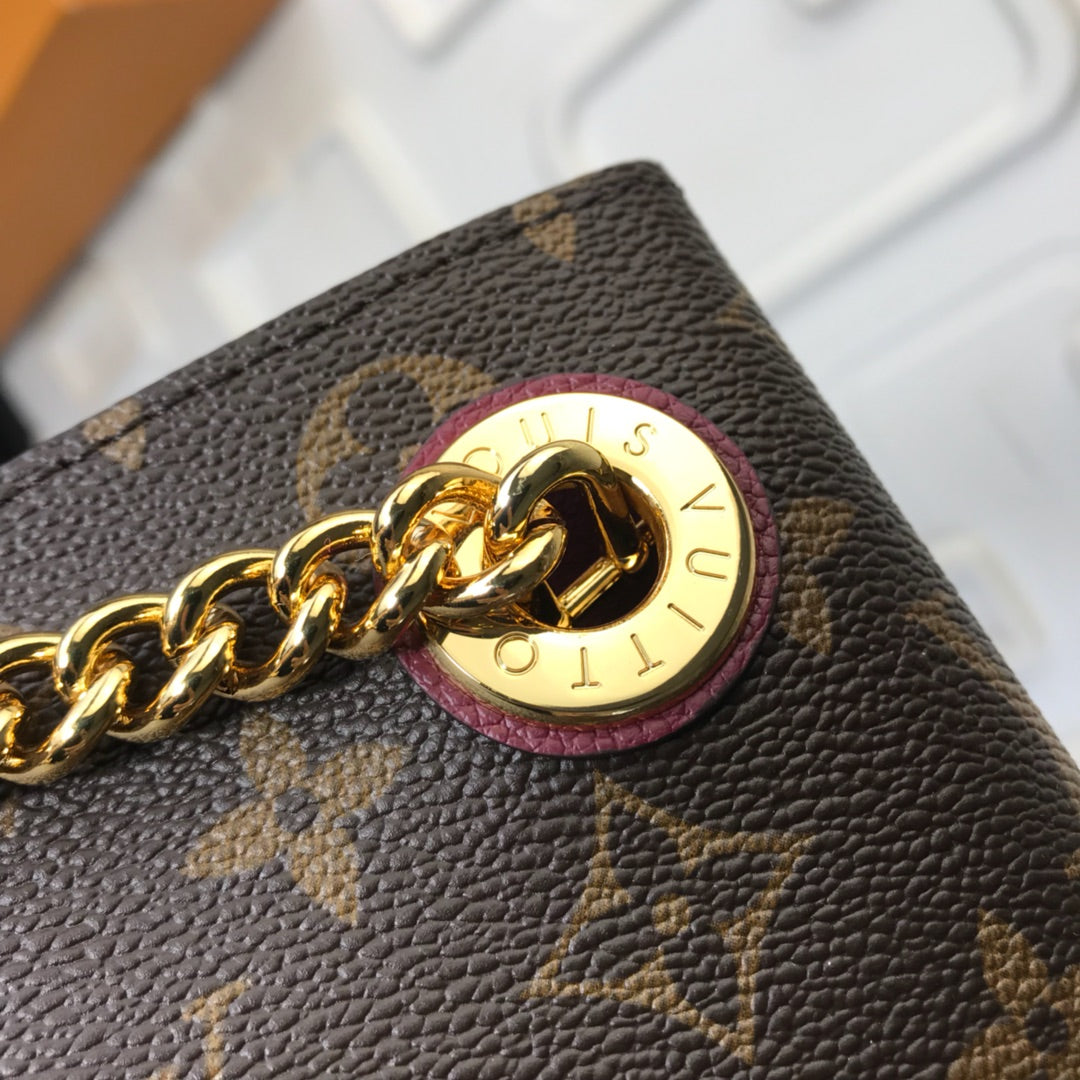 Louis Vuitton Surene Bag M43864 Wine Red Monogram - Default Title - View 6