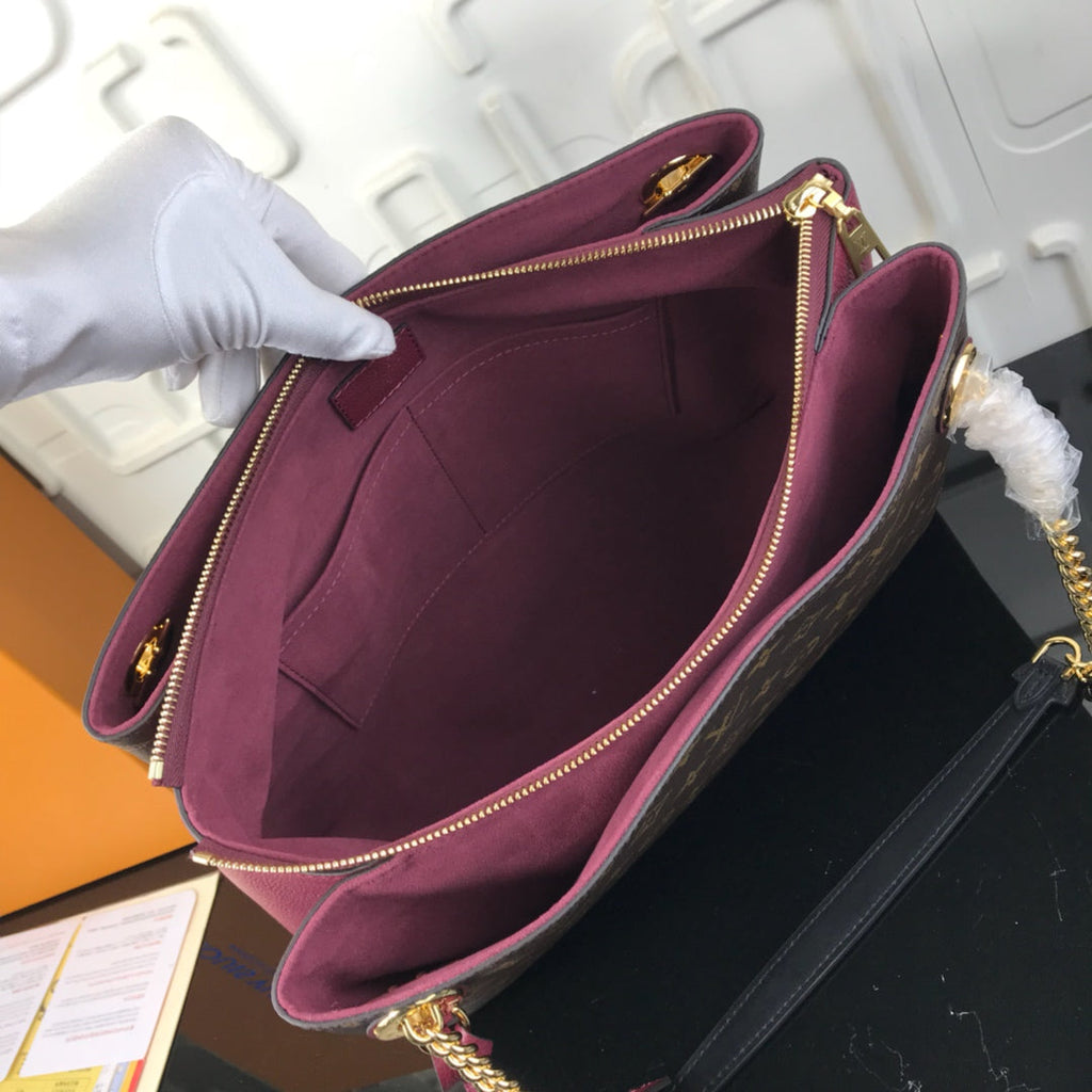 Louis Vuitton Surene Bag M43864 Wine Red Monogram - Default Title - View 5
