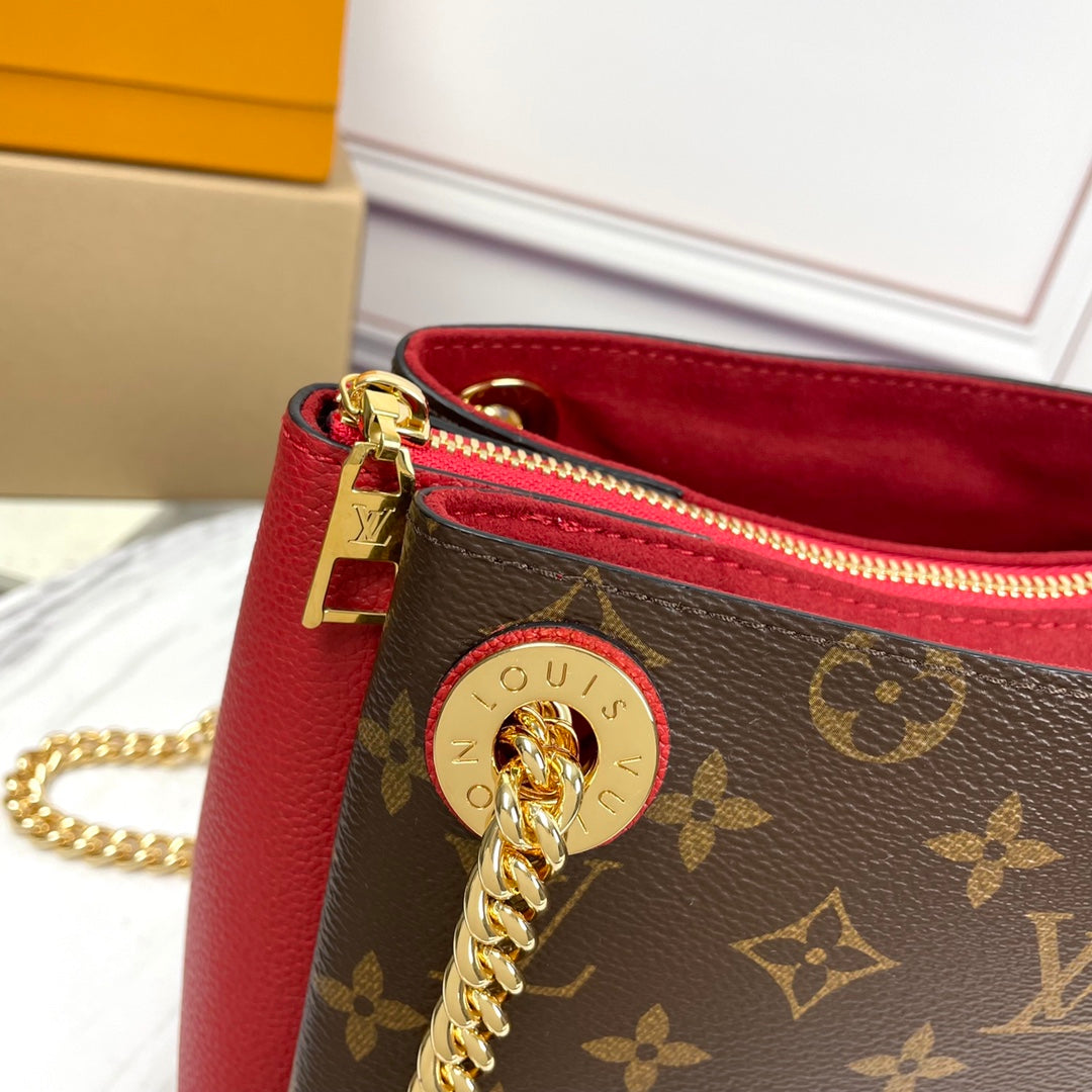 Louis Vuitton Surene BB Bag M43776 Monogram Red - Default Title - View 6