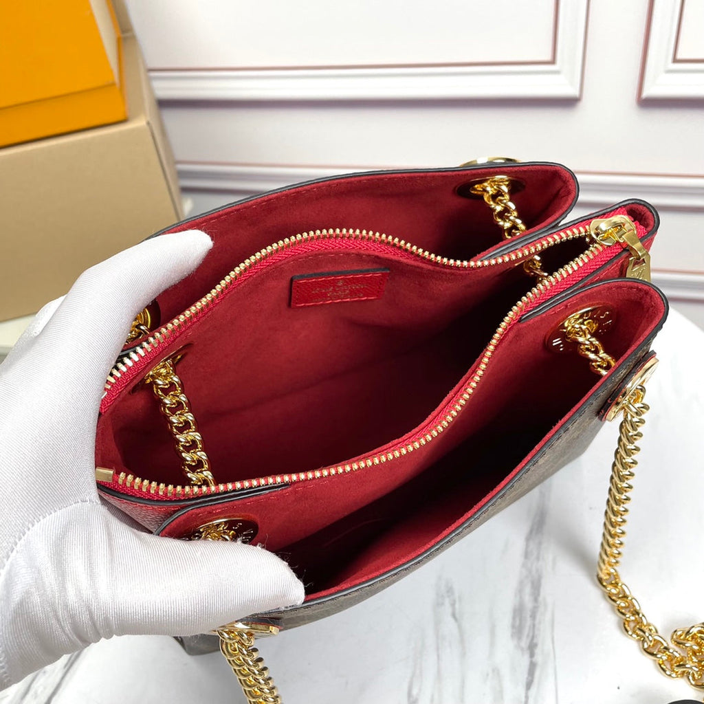 Louis Vuitton Surene BB Bag M43776 Monogram Red - Default Title - View 10