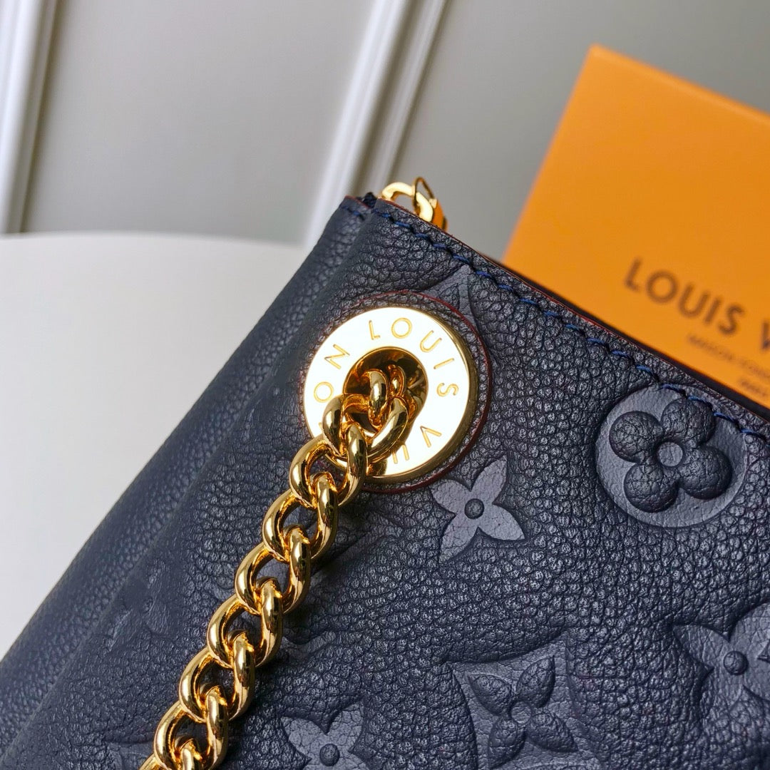 Louis Vuitton Surene BB Bag M43750 Navy Blue Monogram Empreinte - Default Title - View 4