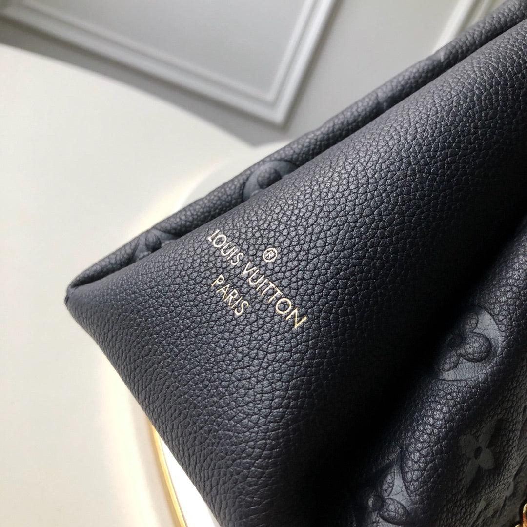 Louis Vuitton Surene BB Bag M43750 Navy Blue Monogram Empreinte - Default Title - View 5