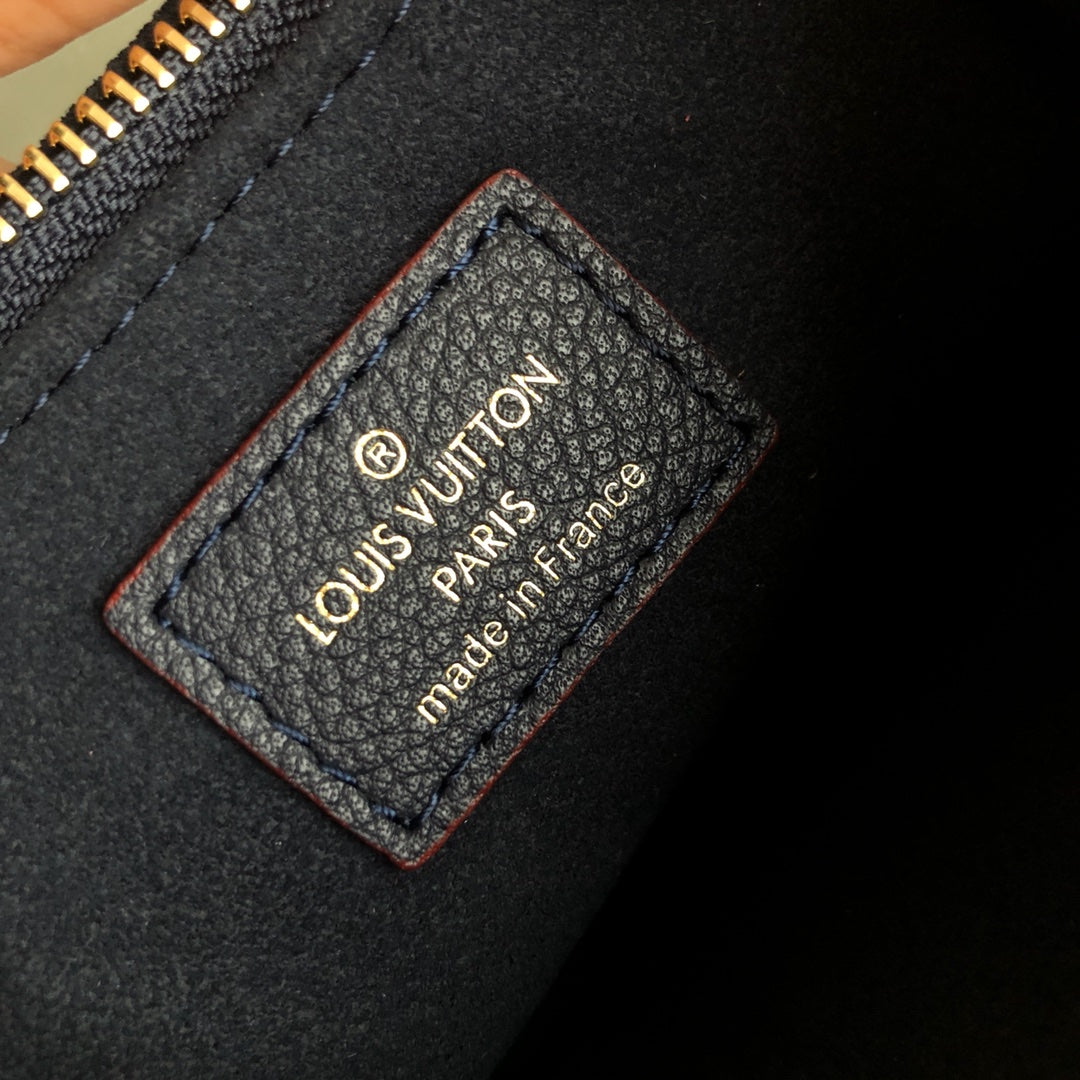 Louis Vuitton Surene BB Bag M43750 Navy Blue Monogram Empreinte - Default Title - View 9