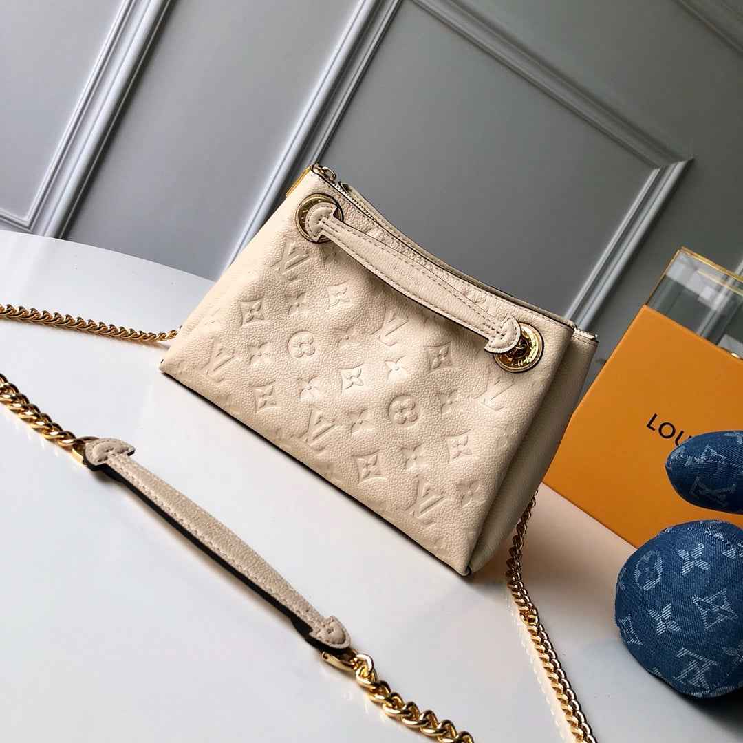 Louis Vuitton Surene BB Bag M43877 Beige Monogram Empreinte - Default Title - View 1