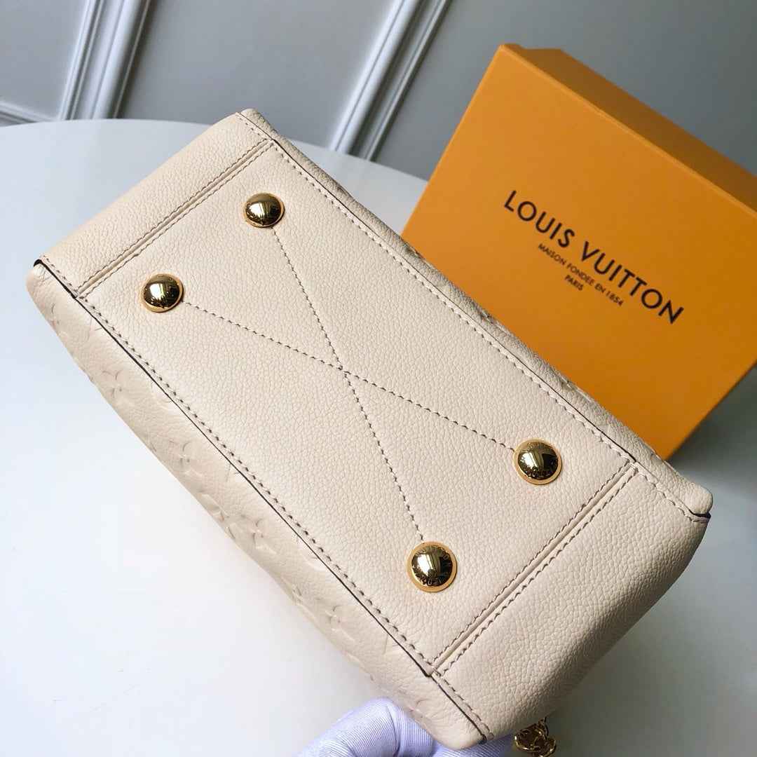 Louis Vuitton Surene BB Bag M43877 Beige Monogram Empreinte - Default Title - View 4