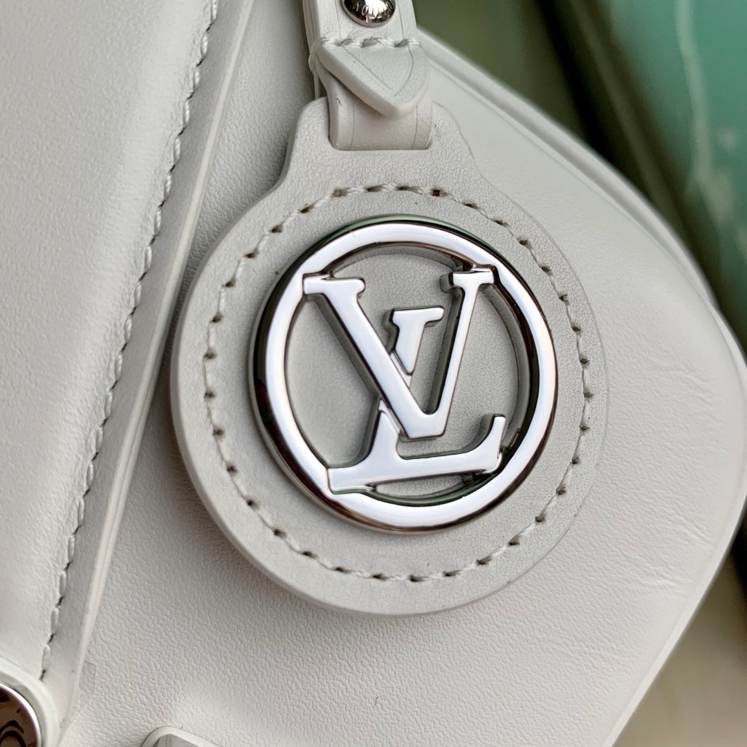 Louis Vuitton Swing Shoulder Bag M20395 White Leather - Default Title - View 6