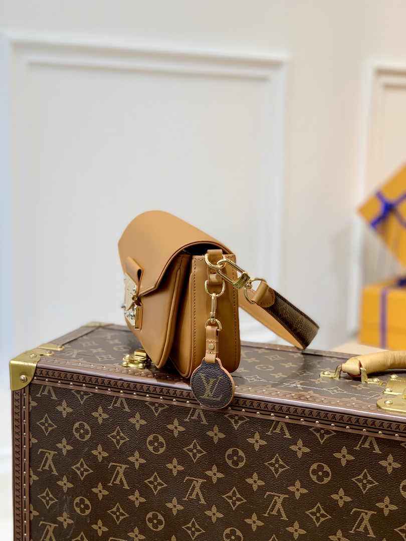 Louis Vuitton Swing Shoulder Bag M20396 Brown Leather - Default Title - View 3