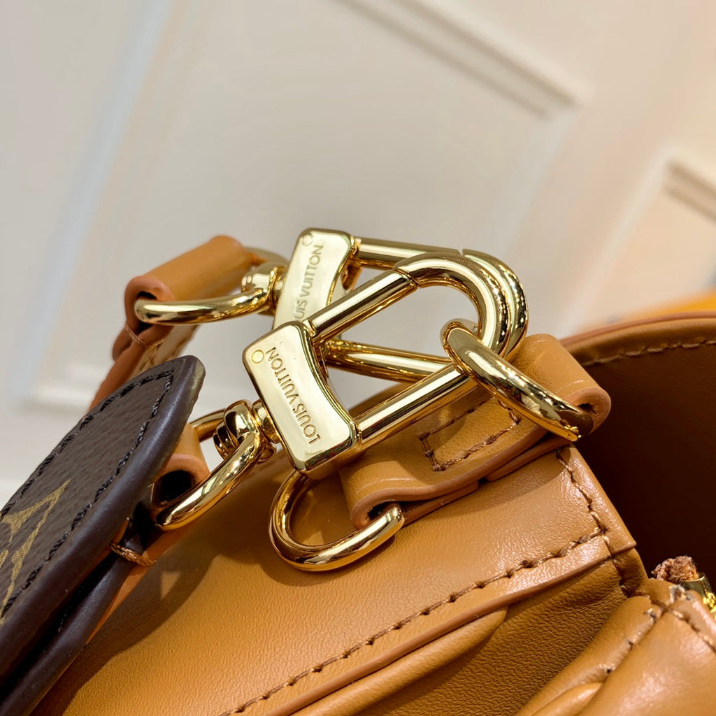 Louis Vuitton Swing Shoulder Bag M20396 Brown Leather - Default Title - View 9