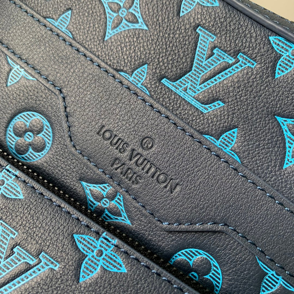 Louis Vuitton Trio Messenger M46604 Navy River Blue Calf leather - Default Title - View 8