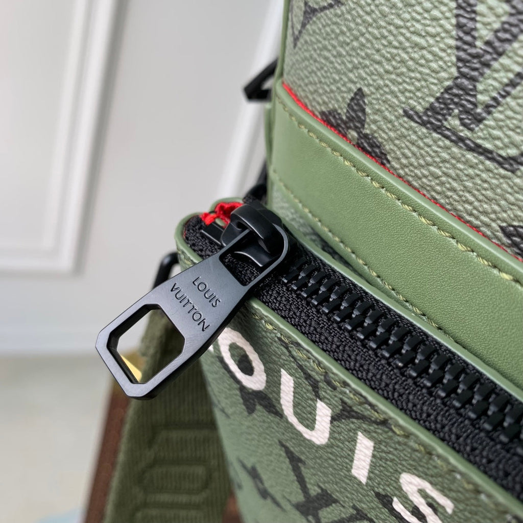 Louis Vuitton Trio Messenger M23783 Khaki Green Monogram Canvas - Default Title - View 6