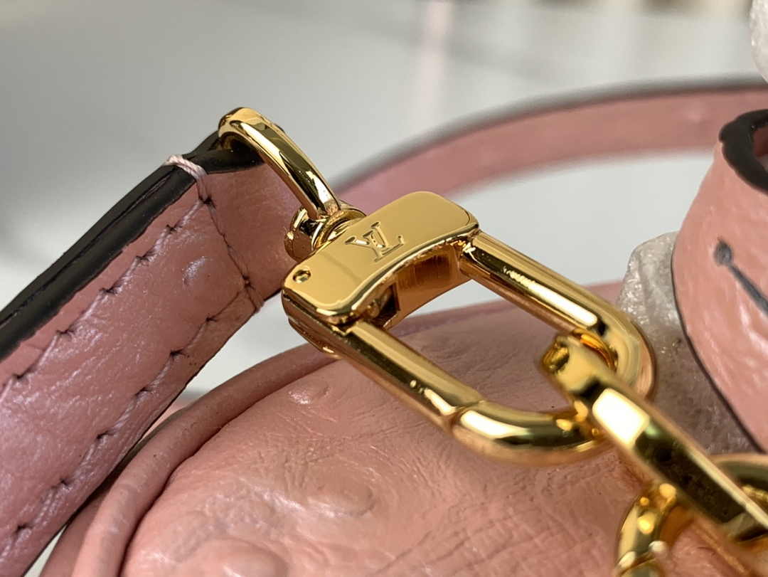 Louis Vuitton Vanity Chain Pouch N85820 Pink Ostrich leather - Default Title - View 7
