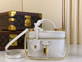 Louis Vuitton Vanity Chain Pouch N85911 Beige Ostrich leather - Default Title - View 1