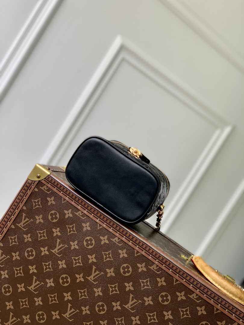 Louis Vuitton Vanity PM M25123 Black Puffy lambskin - Default Title - View 4