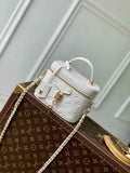 Louis Vuitton Vanity PM M25219 Beige Puffy lambskin - Default Title - View 1