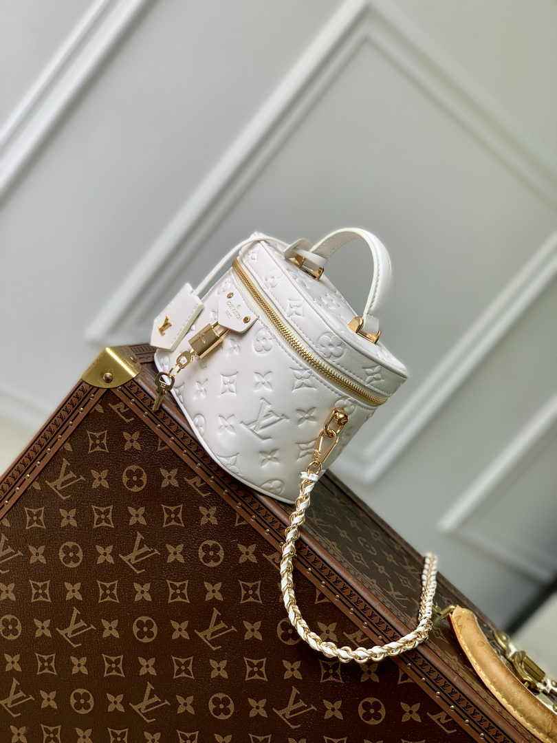 Louis Vuitton Vanity PM M25219 Beige Puffy lambskin - Default Title - View 2