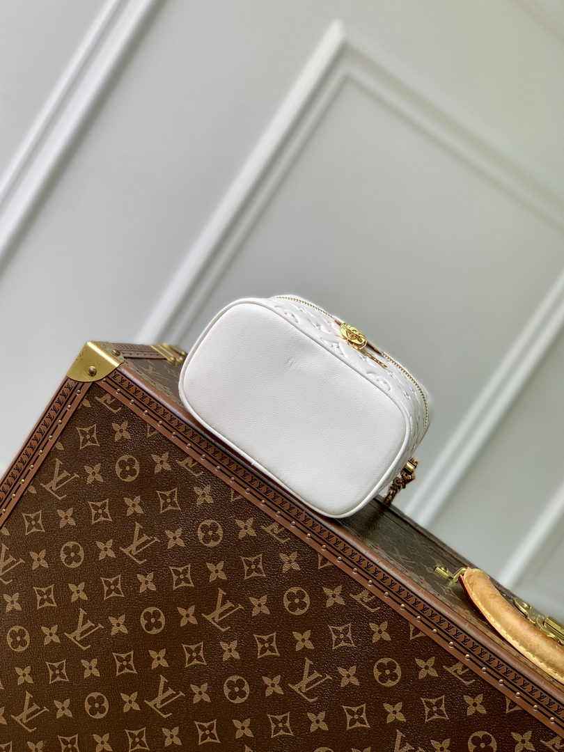 Louis Vuitton Vanity PM M25219 Beige Puffy lambskin - Default Title - View 4