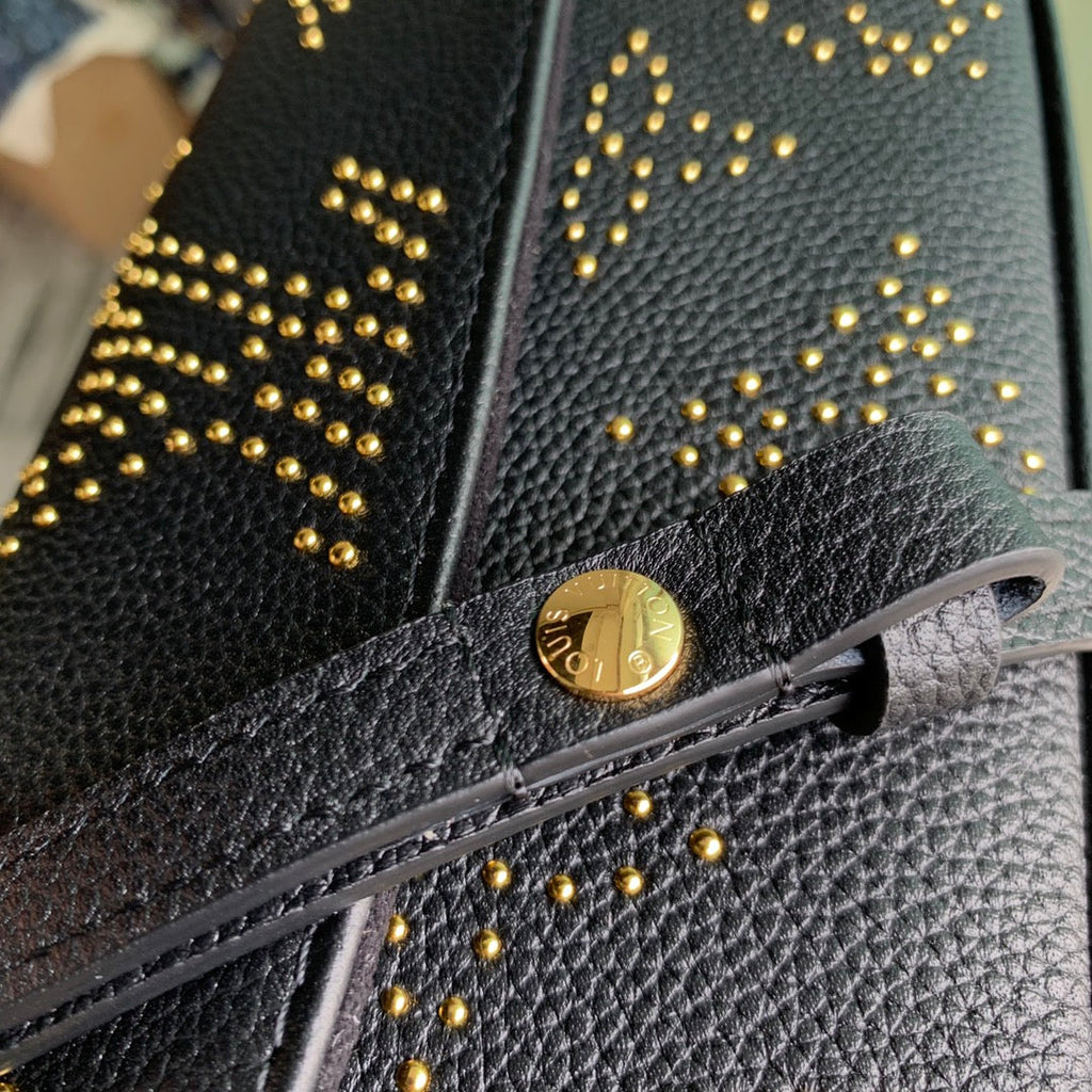 Louis Vuitton Wallet on Chain Ivy M82653 Black Leather - Default Title - View 6