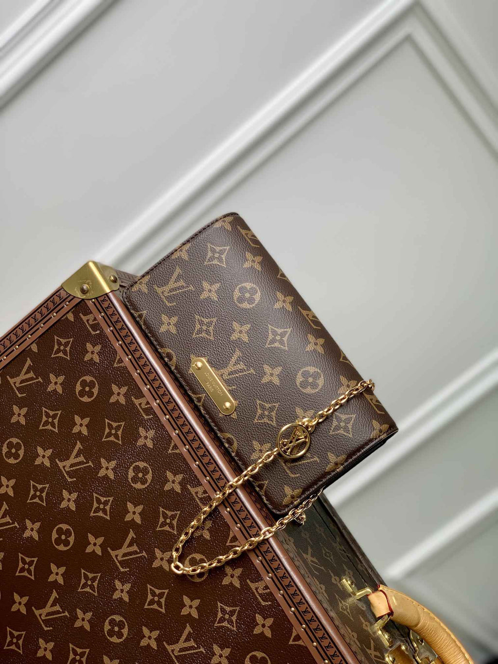 Louis Vuitton Wallet On Chain Lily M82509 Monogram canvas