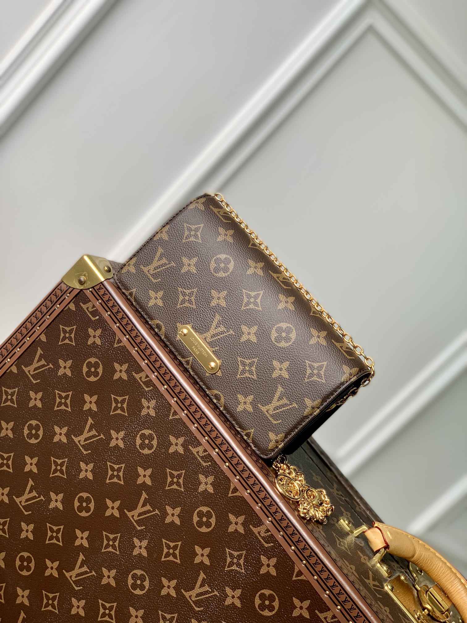 Louis Vuitton Wallet On Chain Lily M82509 Monogram canvas
