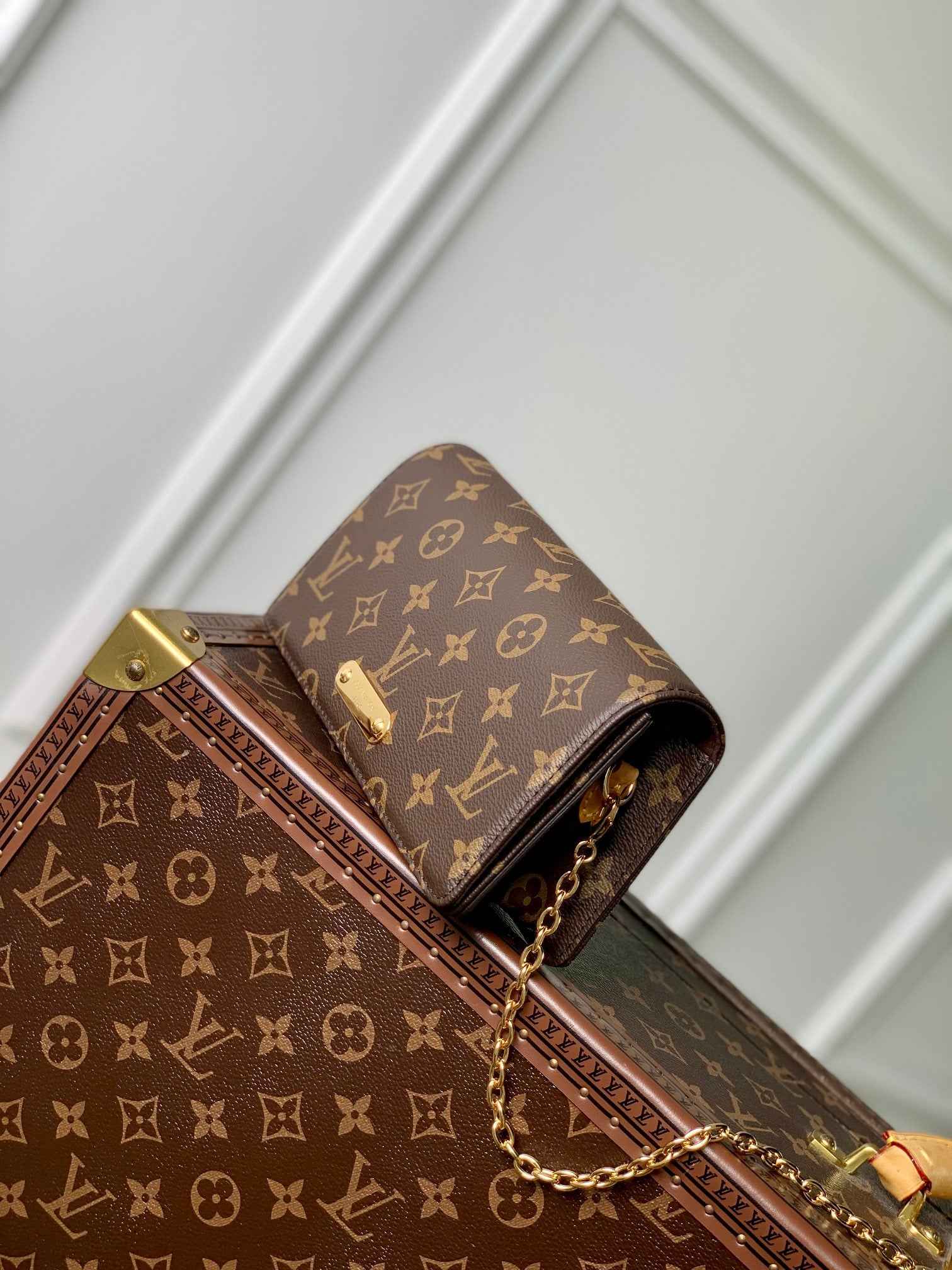 Louis Vuitton Wallet On Chain Lily M82509 Monogram canvas