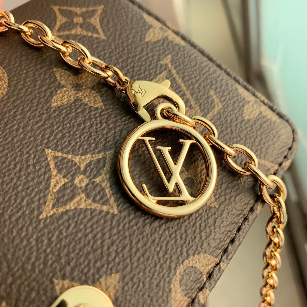 Louis Vuitton Wallet On Chain Lily M82509 Monogram canvas