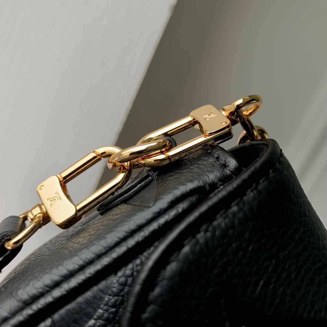Louis Vuitton Wallet On Chain Lvy M82154 Black Monogram Leather - Default Title - View 5
