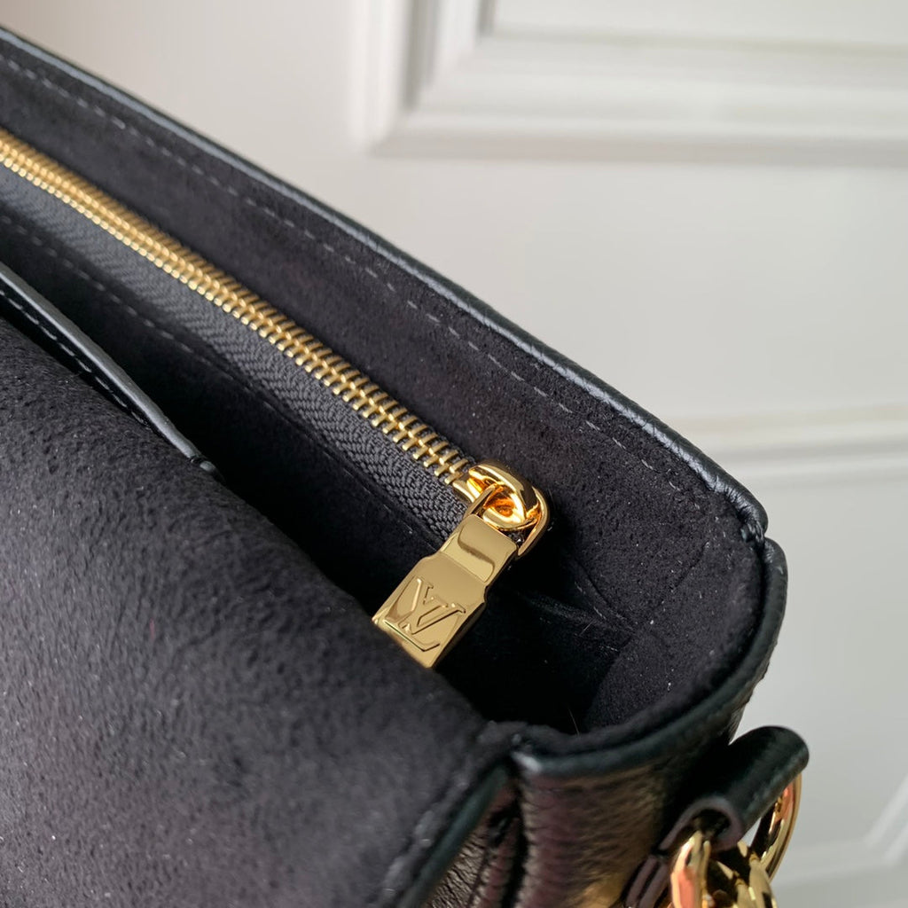 Louis Vuitton Wallet On Chain Lvy M82154 Black Monogram Leather - Default Title - View 9