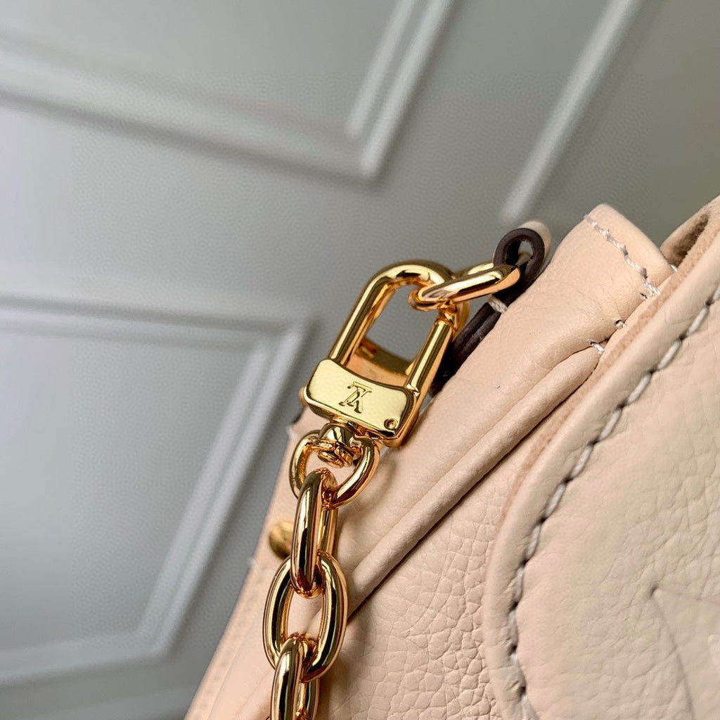 Louis Vuitton Wallet On Chain Lvy M82210 Beige Monogram Leather - Default Title - View 6