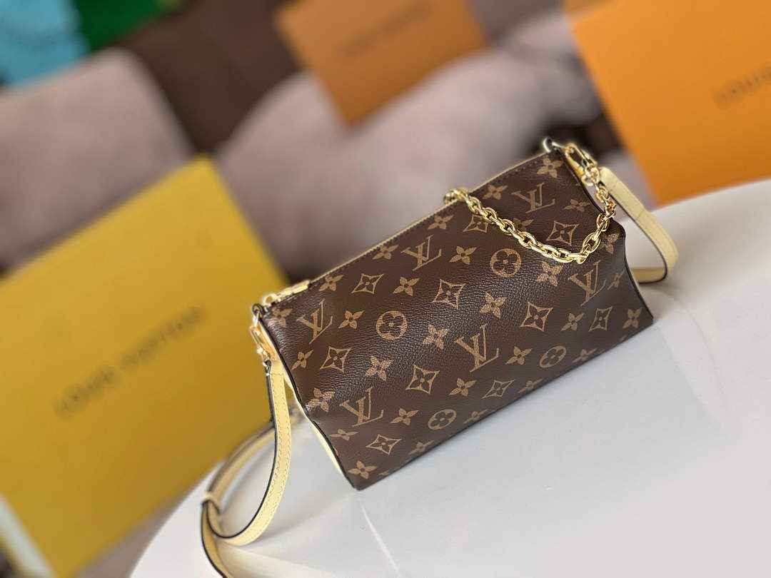 LV Bloom Pouch Monogram Canvas Crossbody Bag - M11672