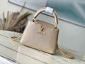 Louis Vuitton Capucines Mini M56669 Gold Taurillon leather