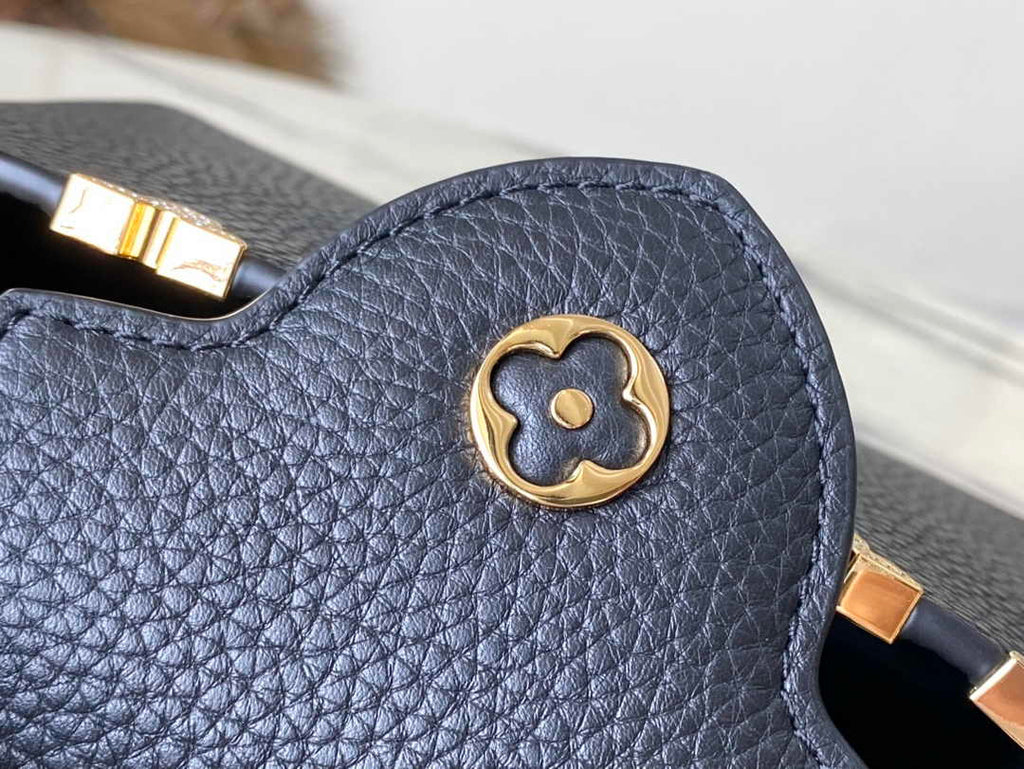 Louis Vuitton Capucines Mini M56669 Black Taurillon leather