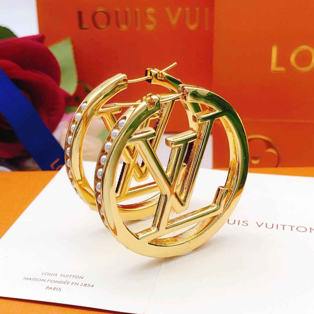 Louis Vuitton LV Earrings M00950