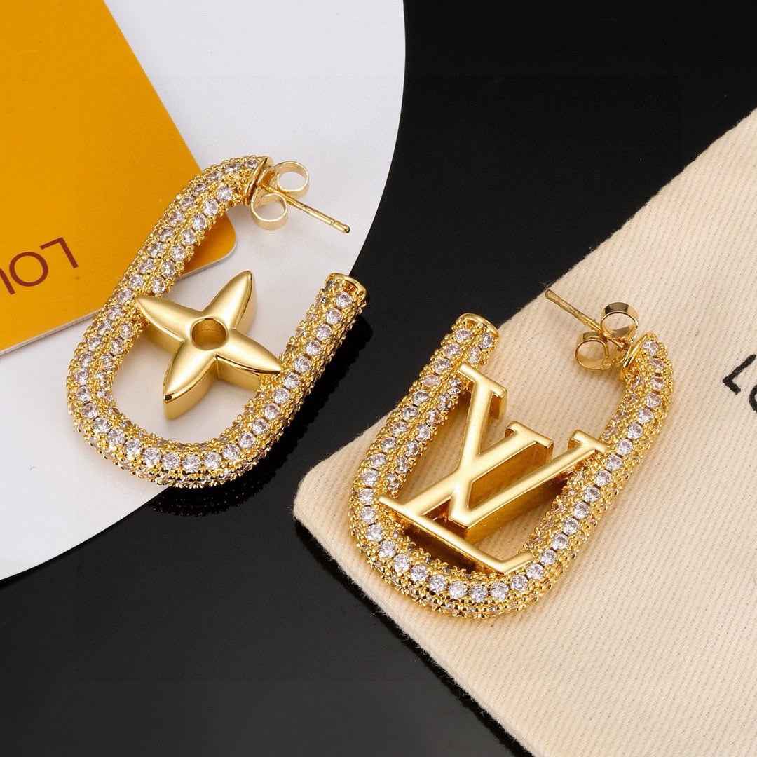 Louis Vuitton LV Earrings M00976
