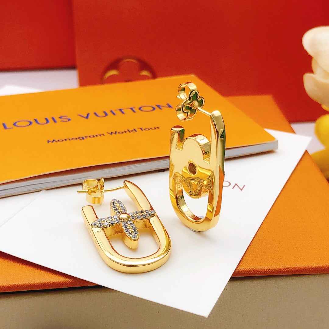 Louis Vuitton LV Earrings M00978