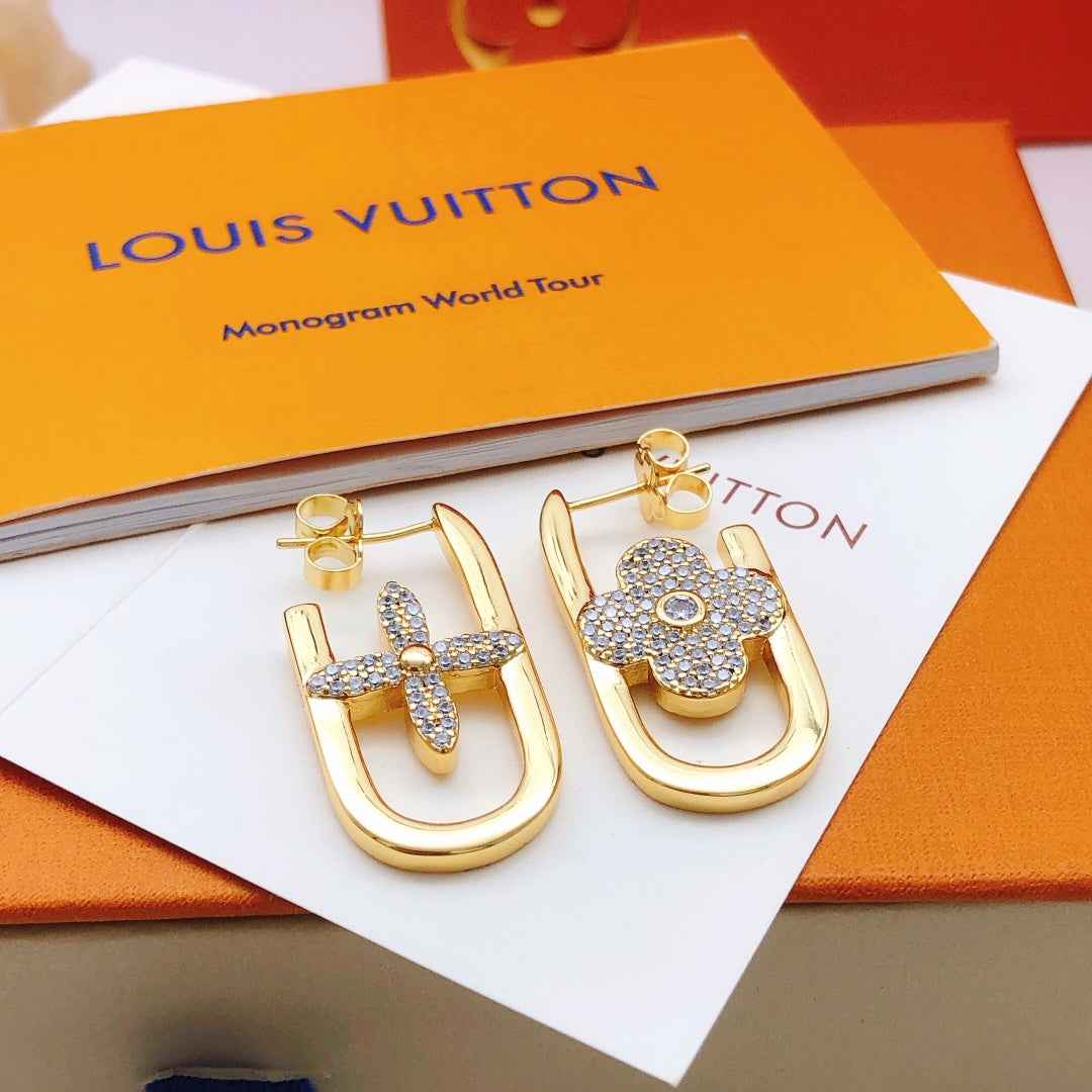 Louis Vuitton LV Earrings M00978