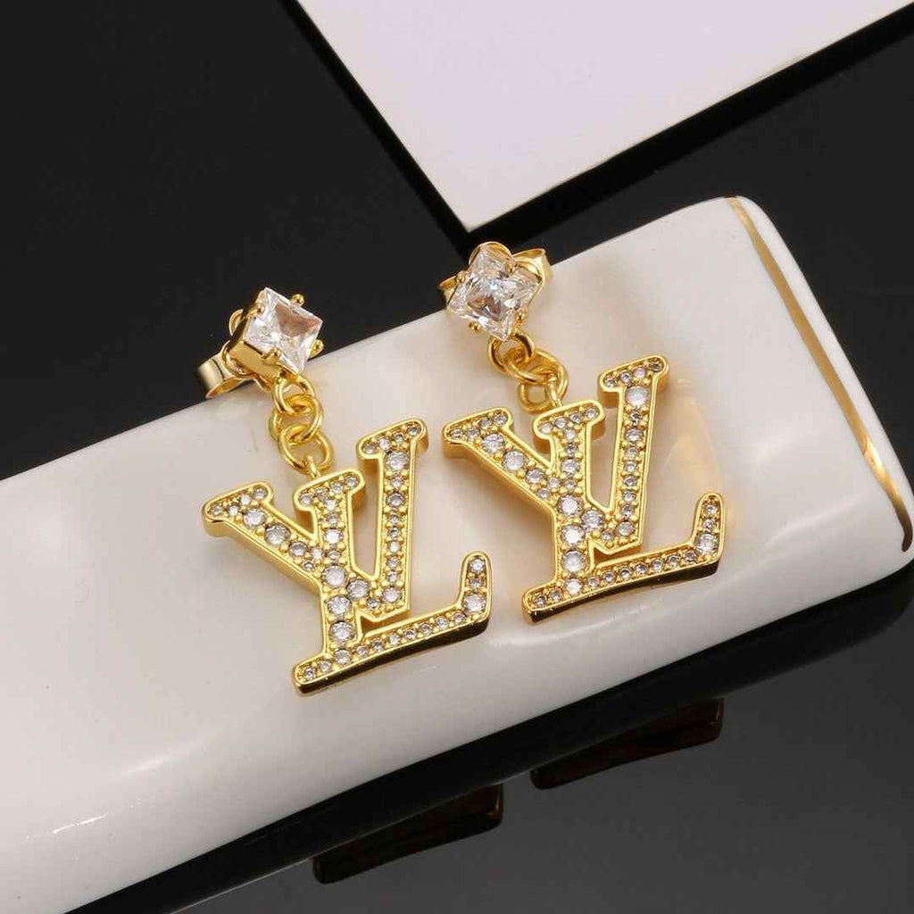 Louis Vuitton LV Earrings M10864