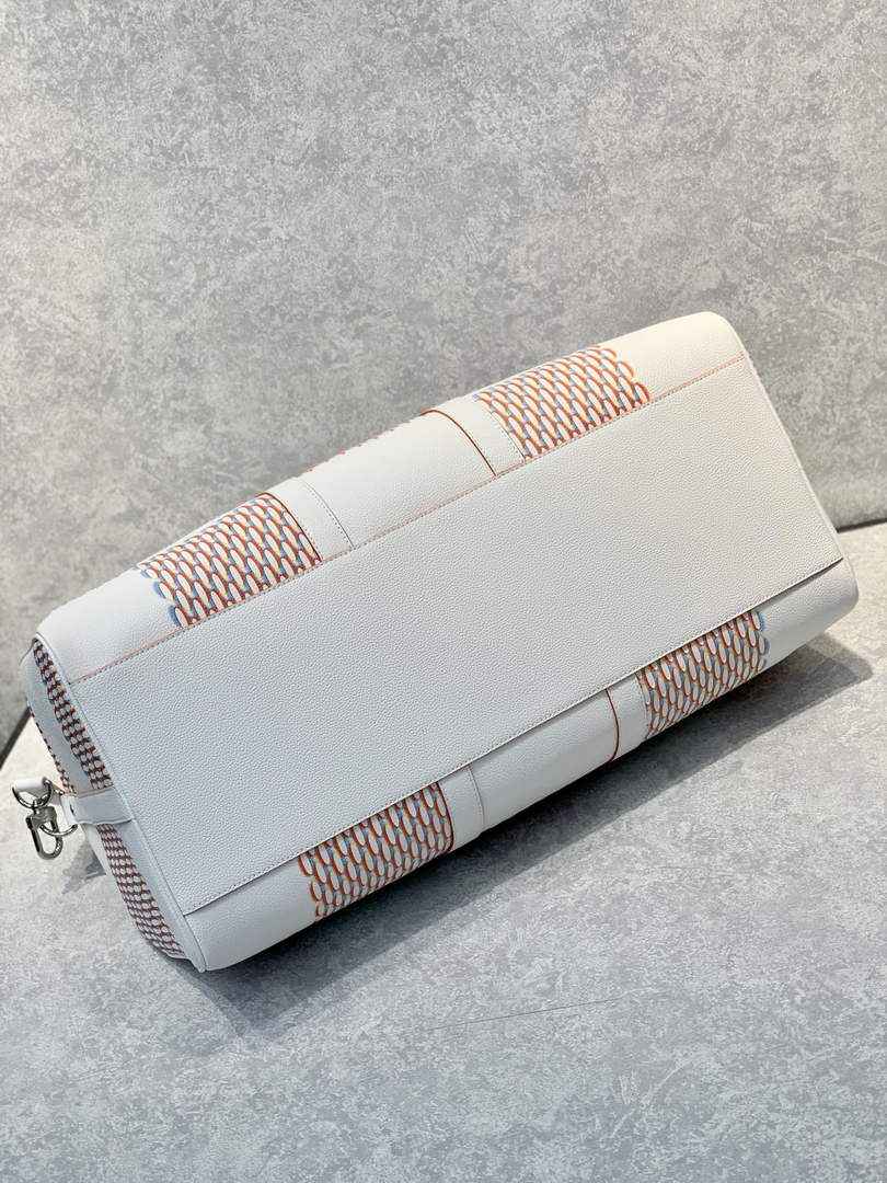 LV M20563 Louis Vuitton Keepall Bandouliere 50 Travel Bag Beige