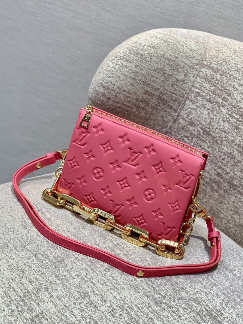 LV M20750 Louis Vuitton Coussin BB Handbags Fluo Pink - Default Title - View 1